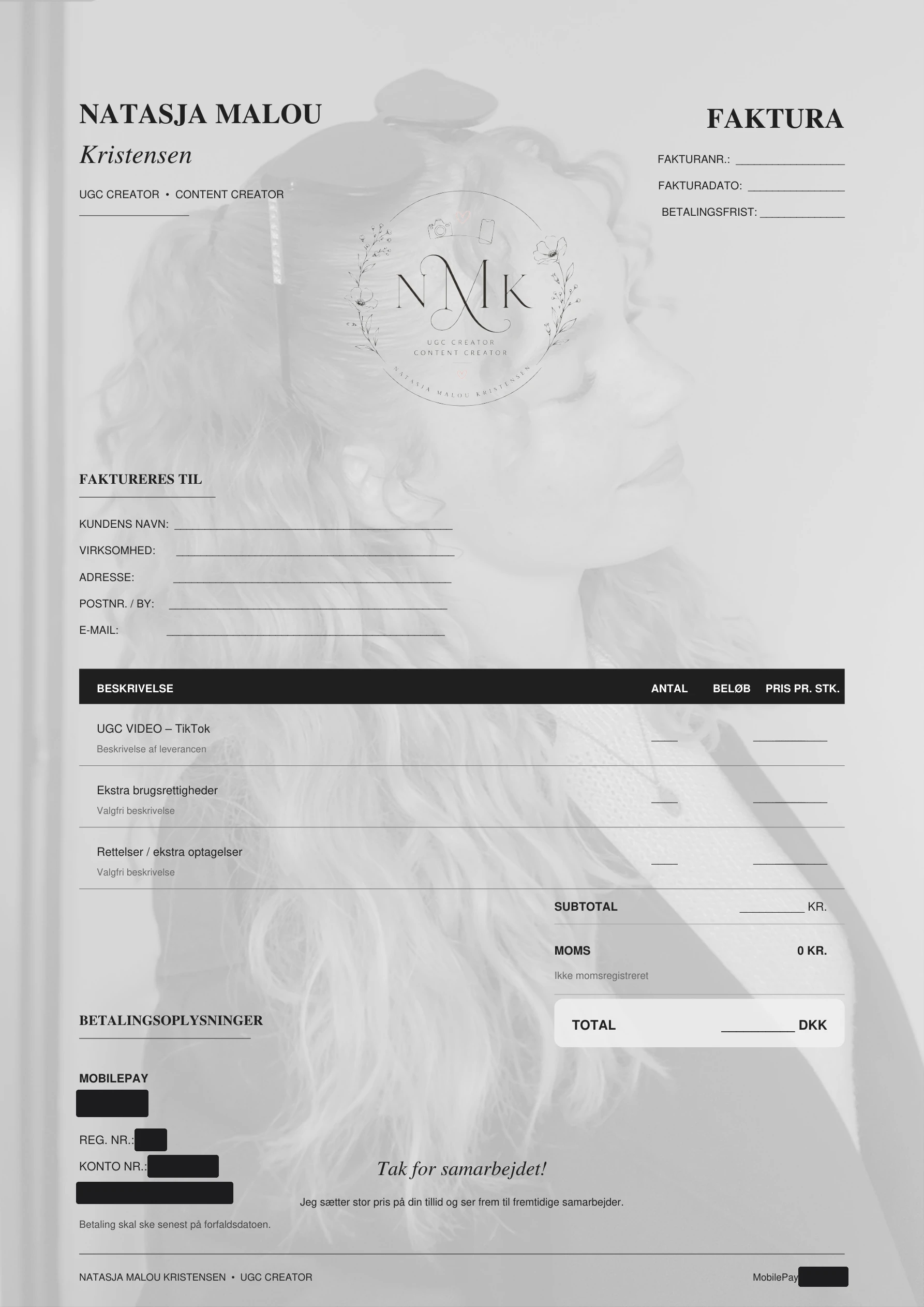 Branded fakturadesign